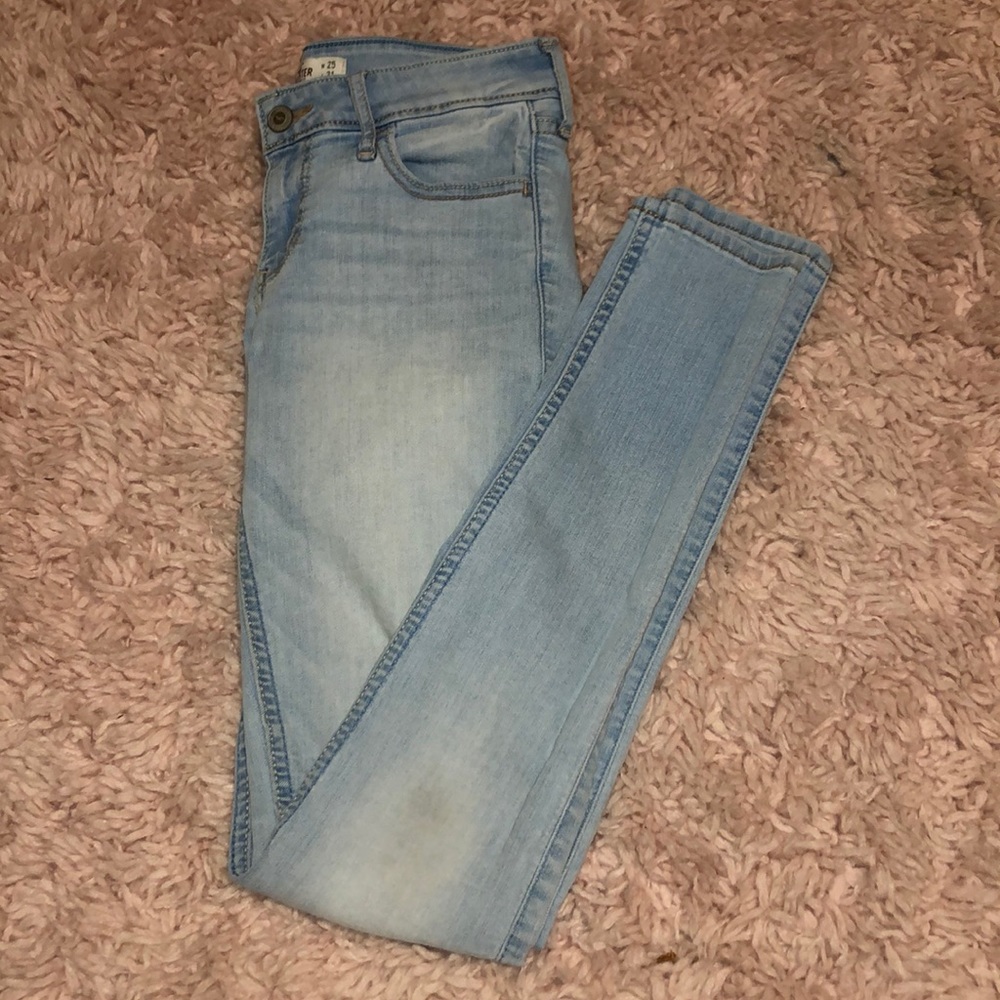 light washed jeans